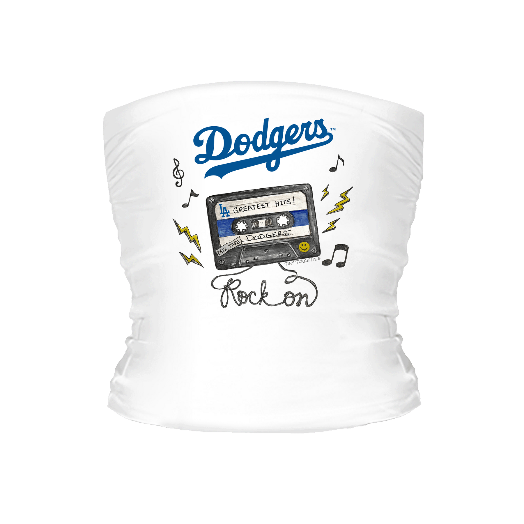 Los Angeles Dodgers Mixtape Tube Top
