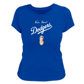 Los Angeles Dodgers Nuts About Dodgers Women's Tee Shirt - Tiny Turnip