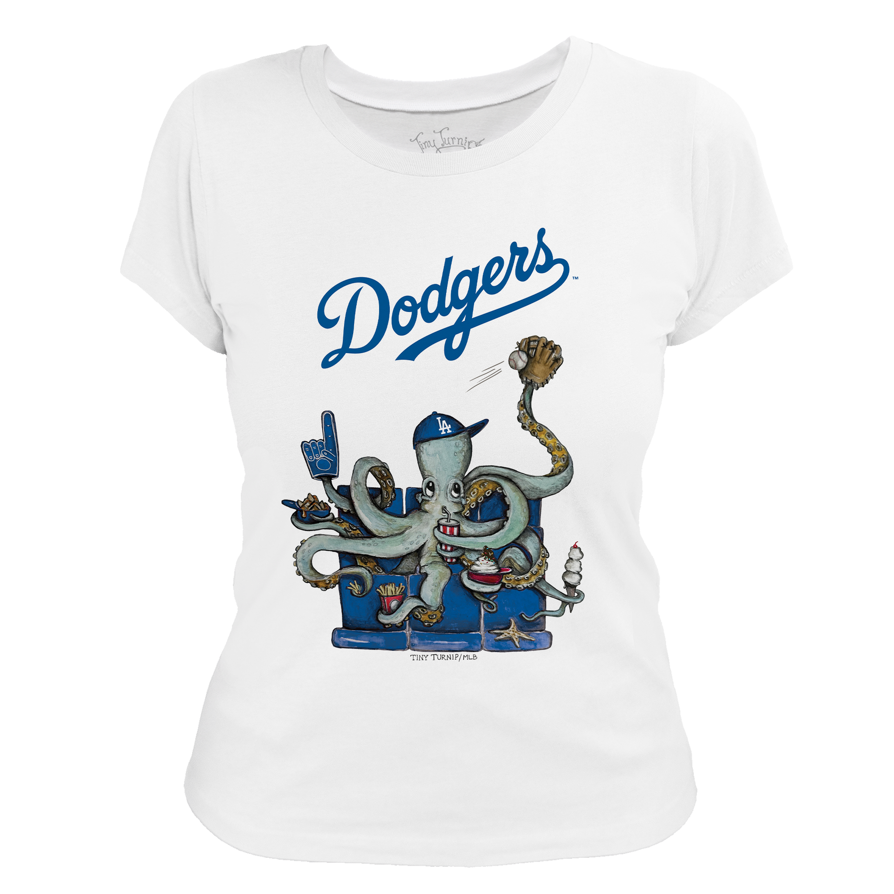 Los Angeles Dodgers Octopus Tee Shirt