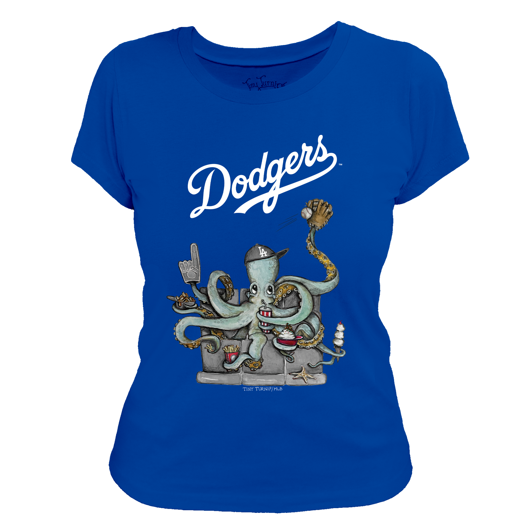 Los Angeles Dodgers Octopus Tee Shirt