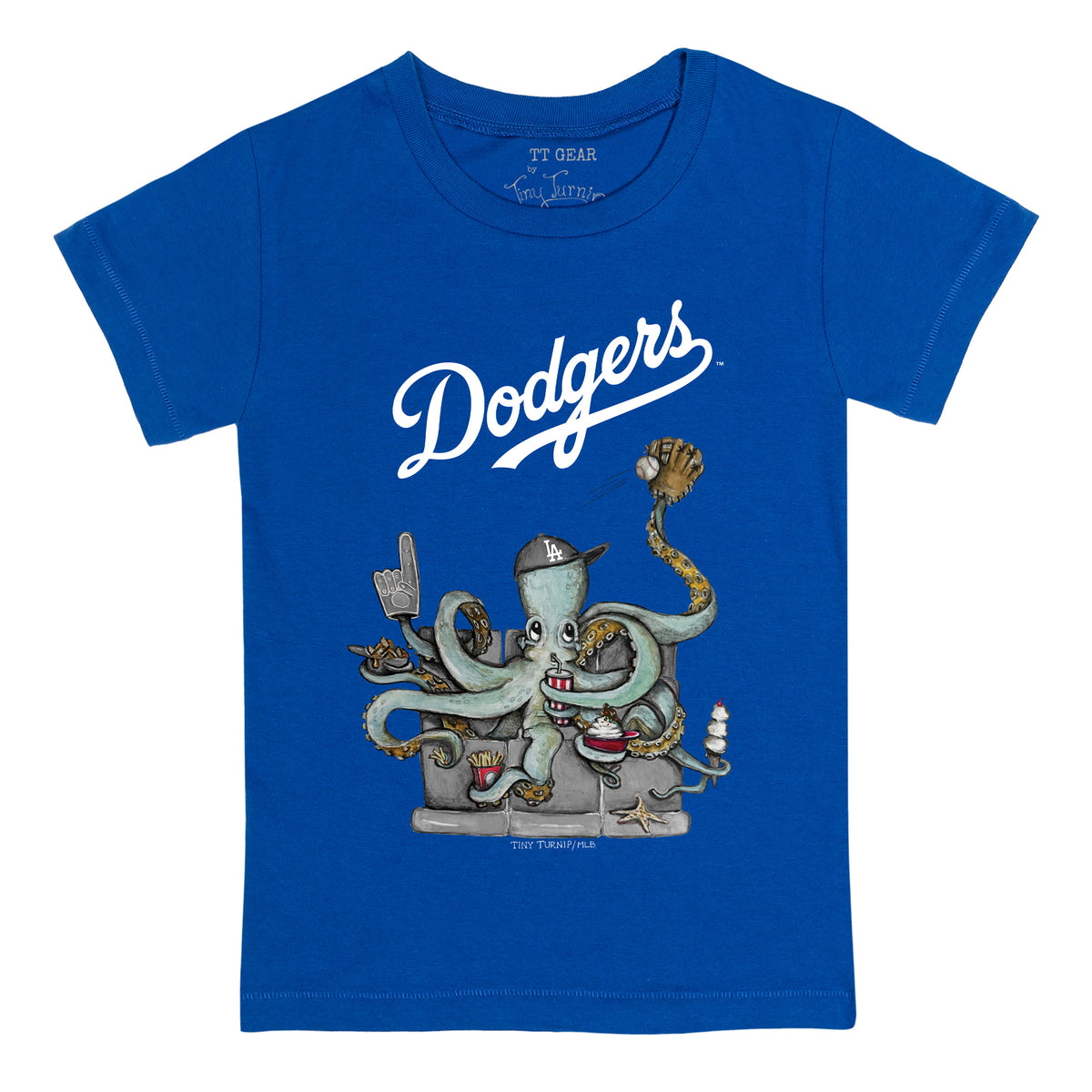 Los Angeles Dodgers Octopus Tee Shirt
