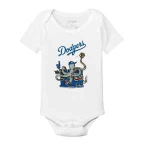 Los Angeles Dodgers Octopus Short Sleeve Snapper