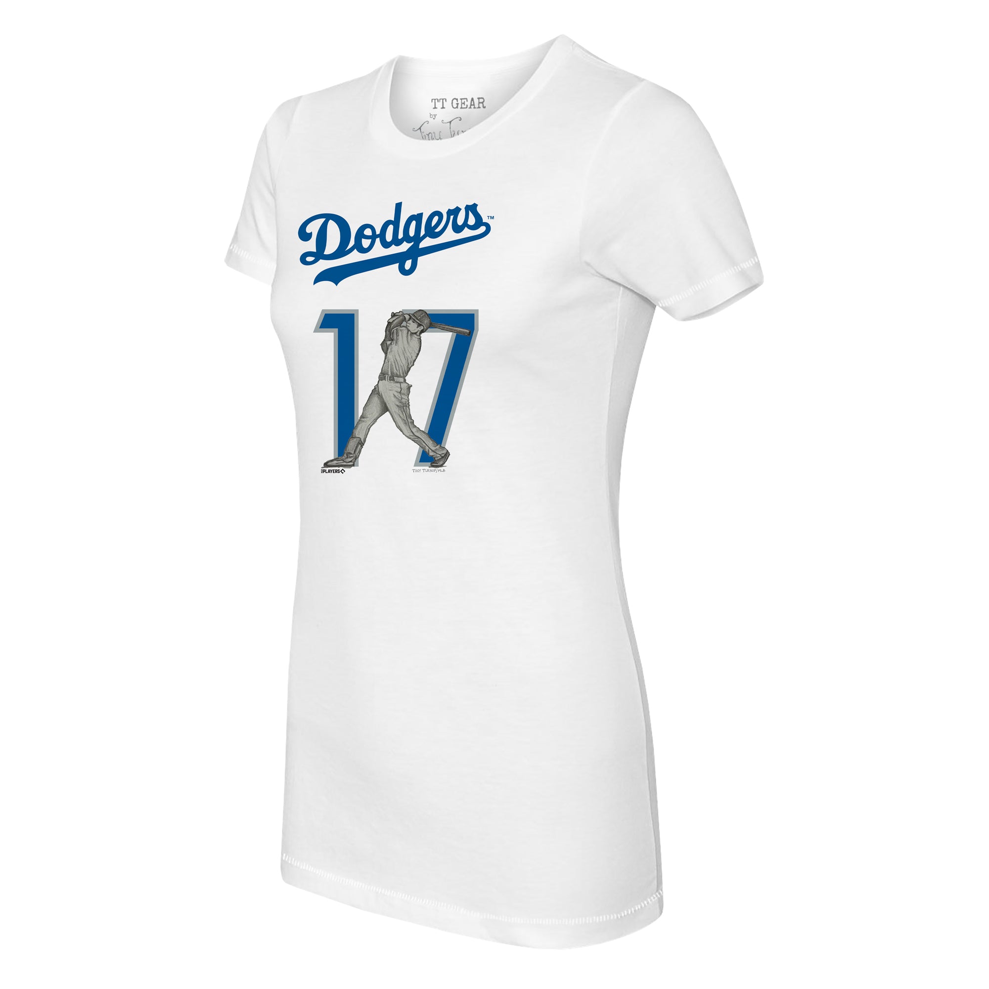 Los Angeles Dodgers Ohtani Batting Portrait Ohtani 17 Tee Los Angeles Dodgers Ohtani Batting Portrait Ohtani 17 Tee