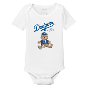 Los Angeles Dodgers Ohtani Teddy Short Sleeve Snapper