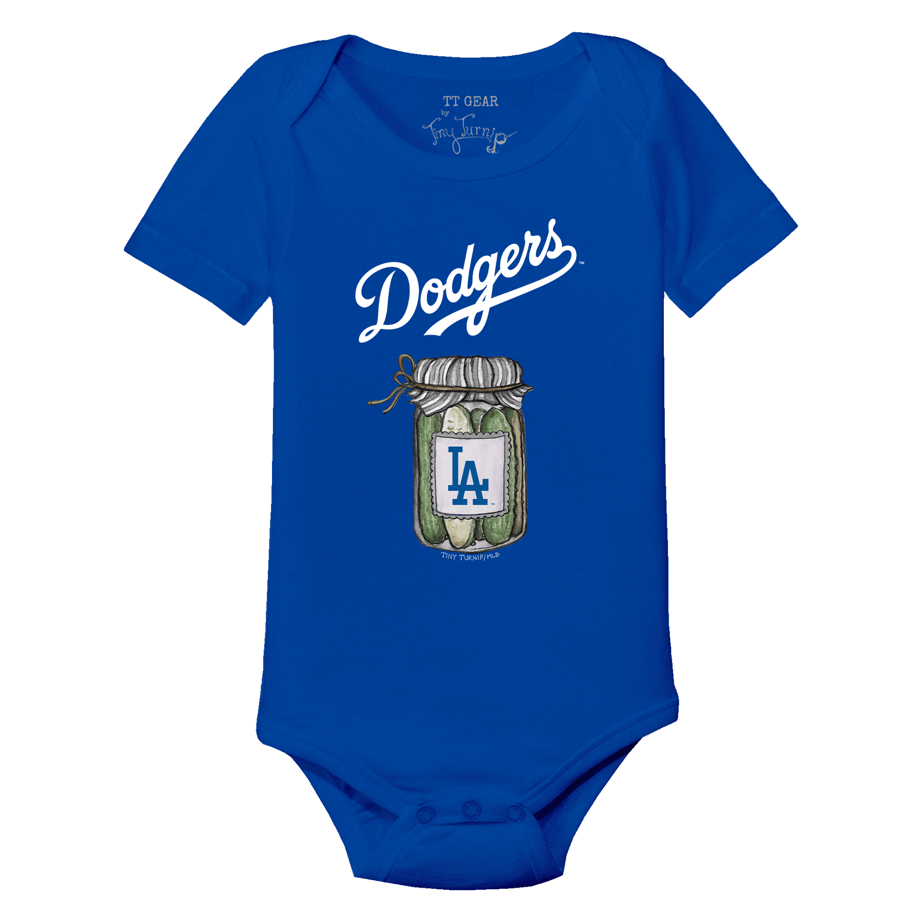 Los Angeles Dodgers Pickle Jar Short Sleeve Snapper
