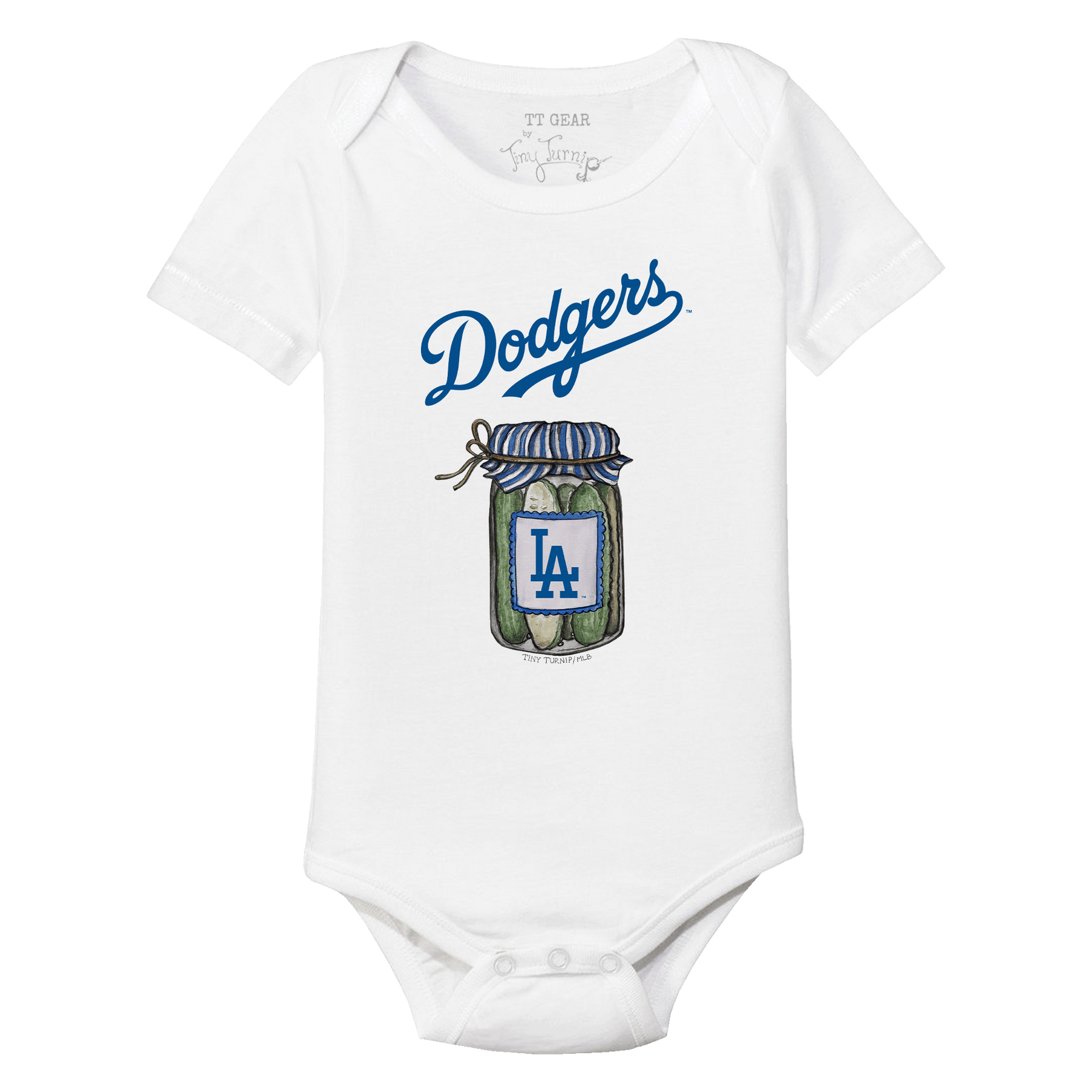 Los Angeles Dodgers Pickle Jar Short Sleeve Snapper