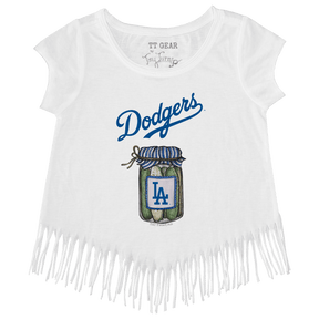 Los Angeles Dodgers Pickle Jar Fringe Tee