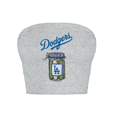Los Angeles Dodgers Pickle Jar Crop Tube Top