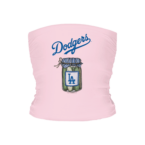 Los Angeles Dodgers Pickle Jar Tube Top