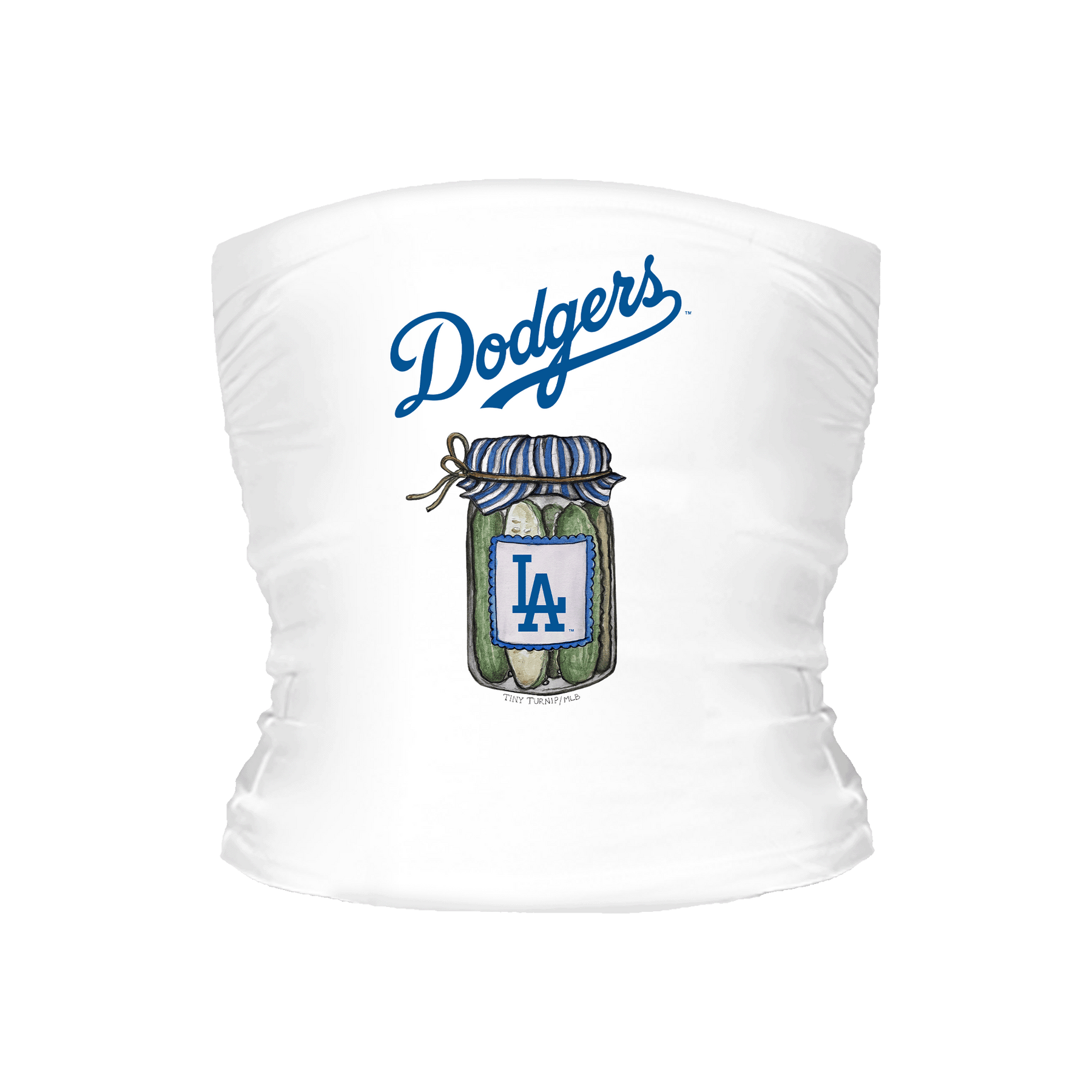 Los Angeles Dodgers Pickle Jar Tube Top