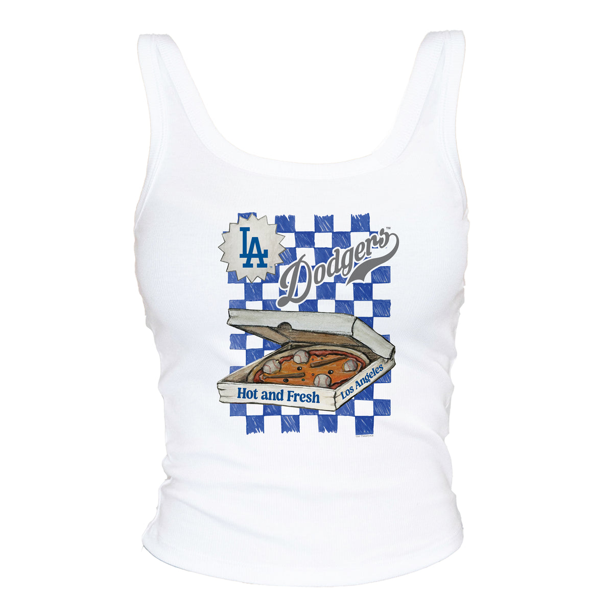 Los Angeles Dodgers Pizza Tank