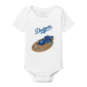 Los Angeles Dodgers Race Car Short Sleeve Snapper