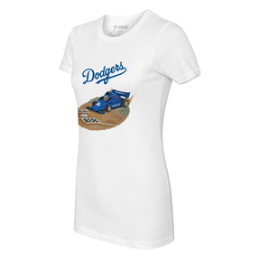 Los Angeles Dodgers Race Car Tee Shirt