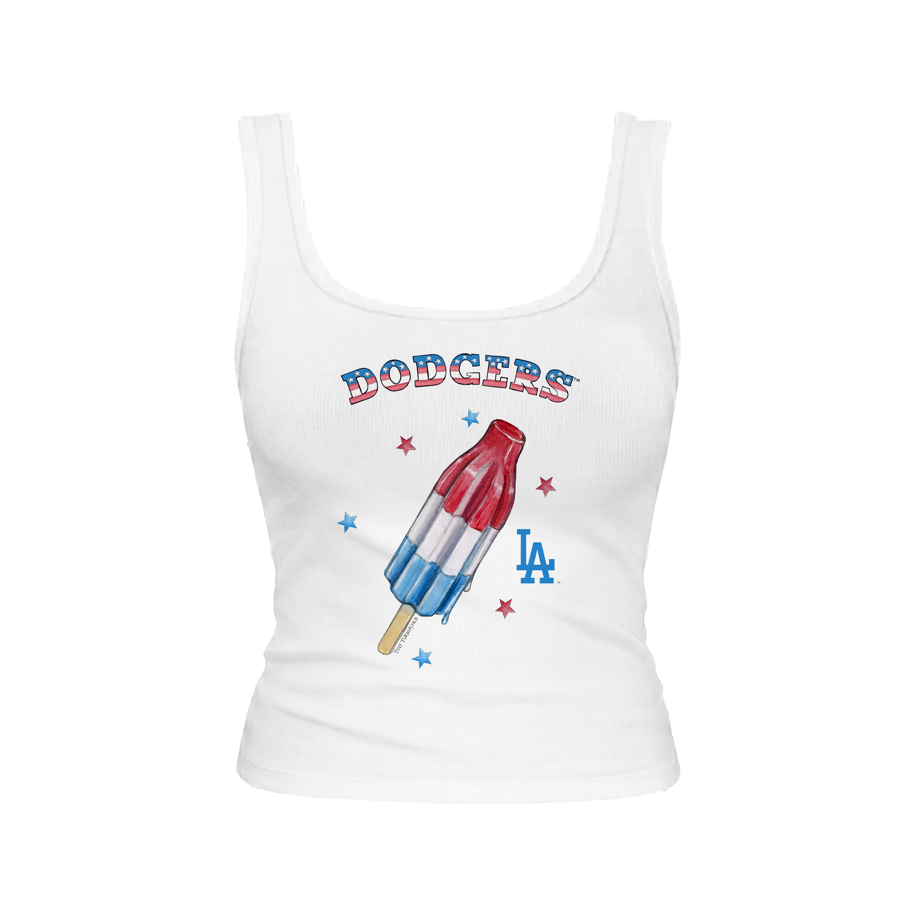 Los Angeles Dodgers Rocket Pop Emmy Tank