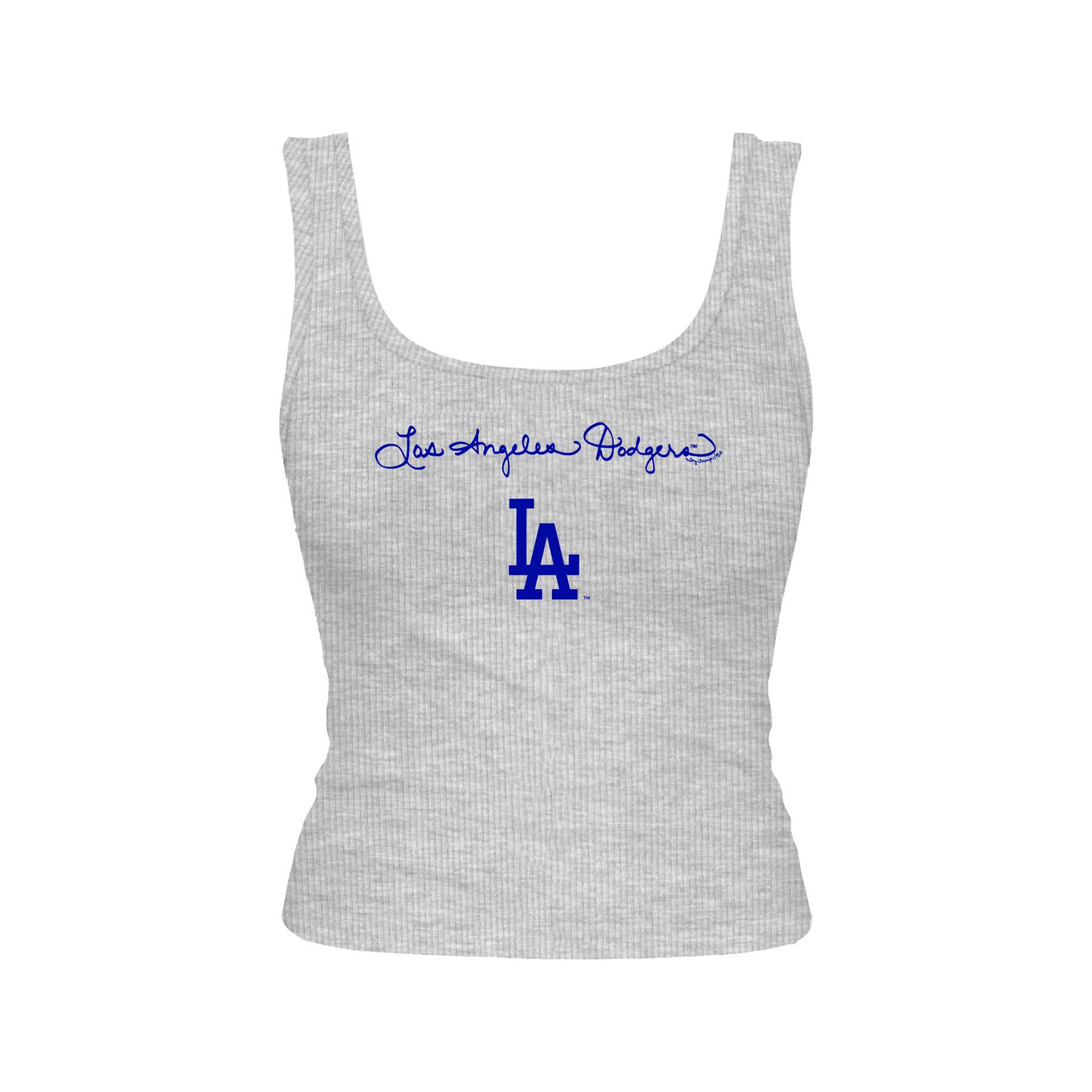 Los Angeles Dodgers Logo Script Emmy Tank