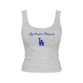 Los Angeles Dodgers Logo Script Emmy Tank