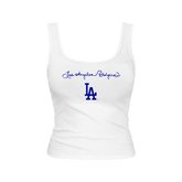 Los Angeles Dodgers Logo Script Emmy Tank