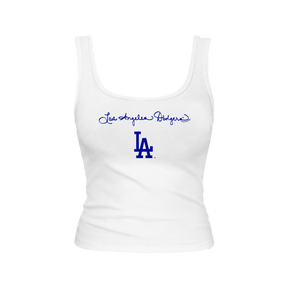 Los Angeles Dodgers Logo Script Emmy Tank