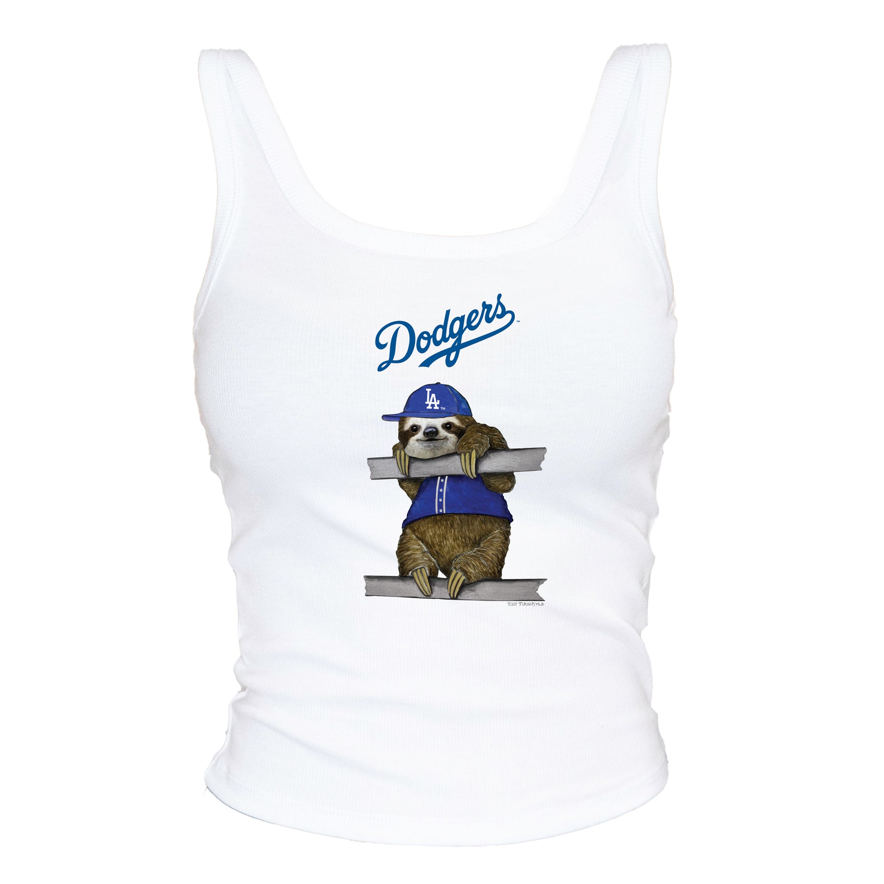 Los Angeles Dodgers Sloth Tank