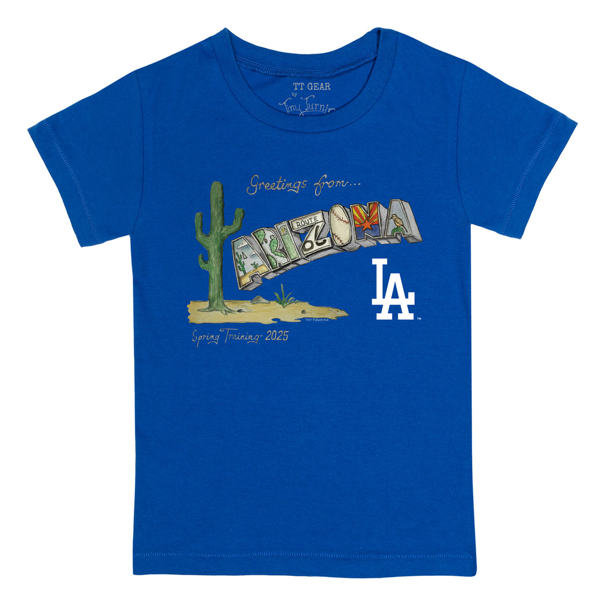 Los Angeles Dodgers Spring Training 2025 Tee Shirt– Tiny Turnip