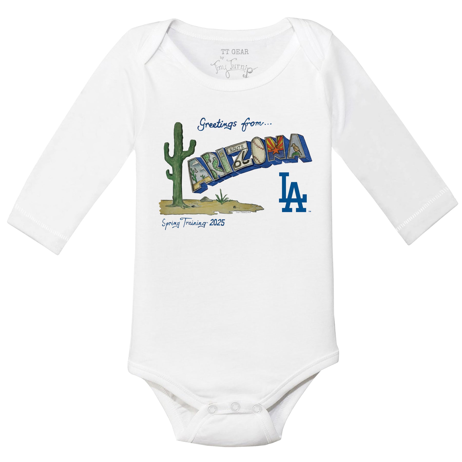 Los Angeles Dodgers Spring Training 2025 Long Sleeve Snapper