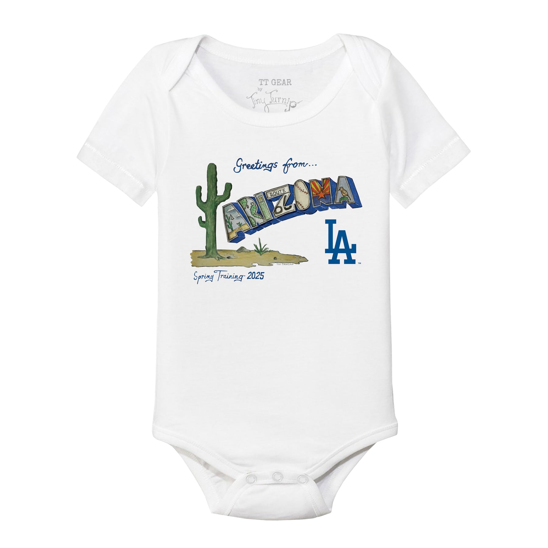 Los Angeles Dodgers Spring Training 2025 Short Sleeve Snapper