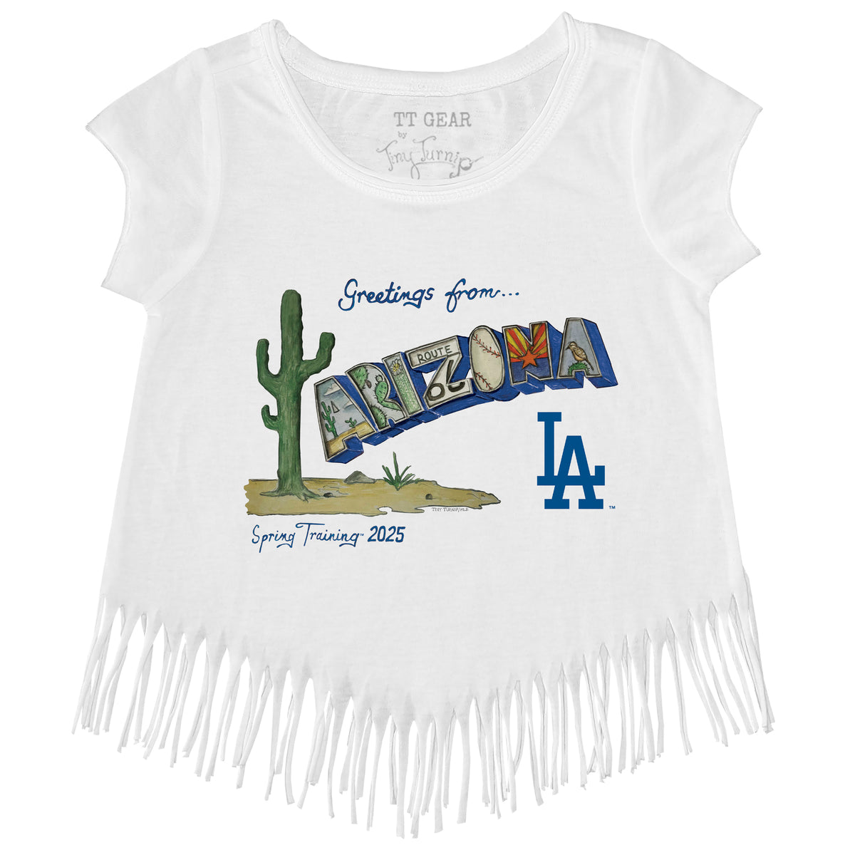 Los Angeles Dodgers Spring Training 2025 Fringe Tee