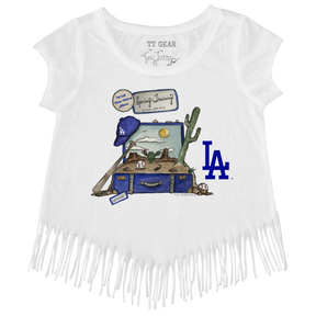 Los Angeles Dodgers Spring Training 2026 Fringe Tee - Tiny Turnip