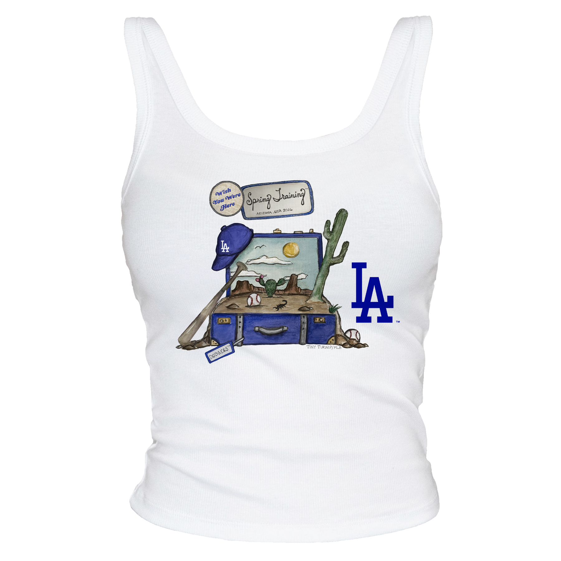 Los Angeles Dodgers Spring Training 2026 Tank - Tiny Turnip