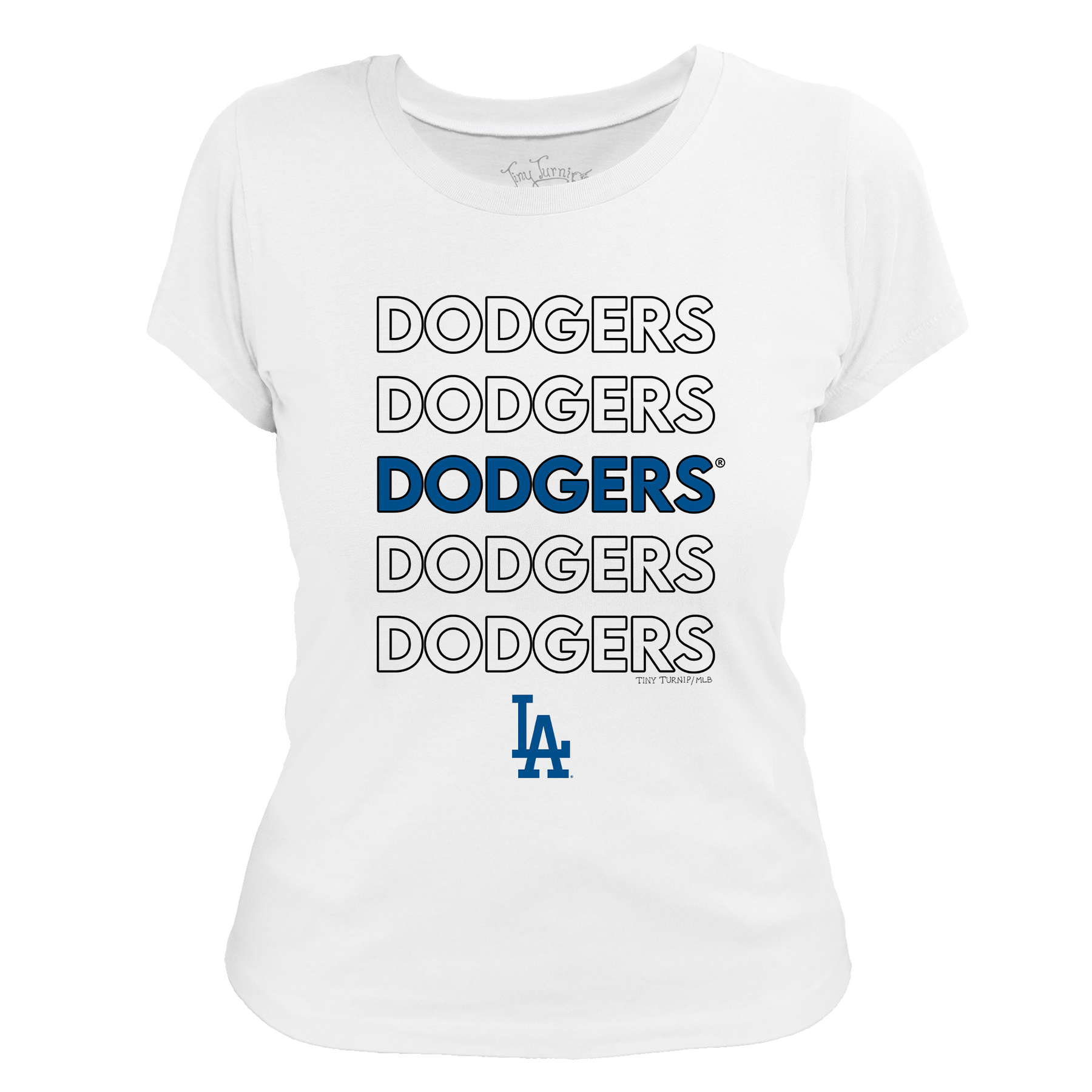 Los Angeles Dodgers Stacked Tee Shirt
