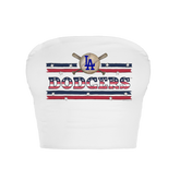 Los Angeles Dodgers Stars and Stripes Crop Tube Top