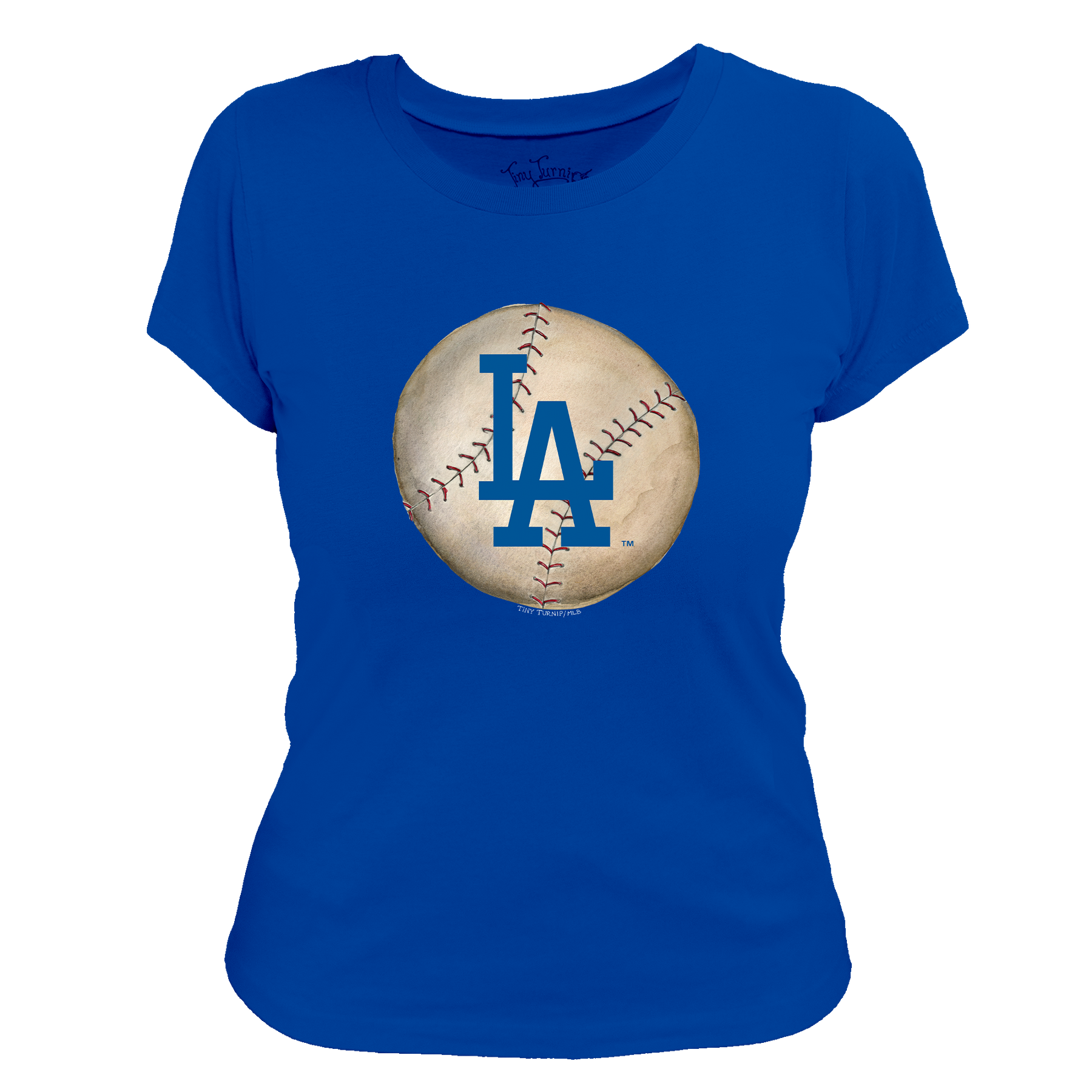 Los Angeles Dodgers Stitched Baseball Tee Shirt