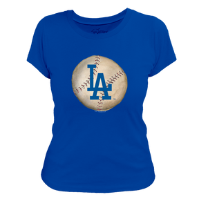 Los Angeles Dodgers Stitched Baseball Tee Shirt