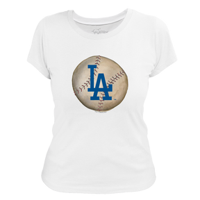 Los Angeles Dodgers Stitched Baseball Tee Shirt