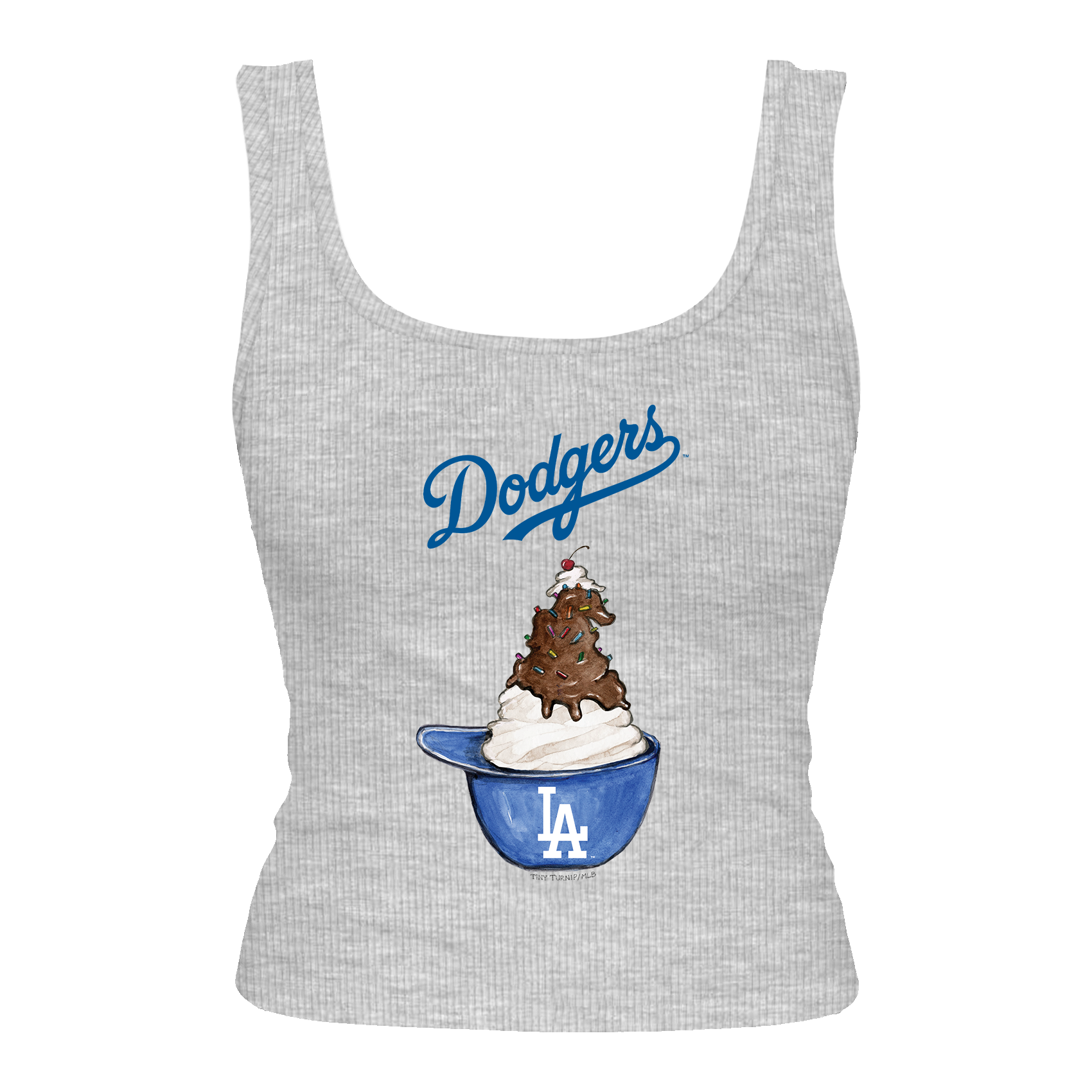 Los Angeles Dodgers Sundae Helmet Emmy Tank