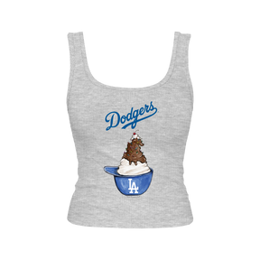 Los Angeles Dodgers Sundae Helmet Emmy Tank