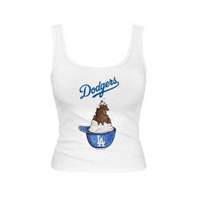 Los Angeles Dodgers Sundae Helmet Emmy Tank