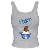 Los Angeles Dodgers Sundae Helmet Ribbed Tank