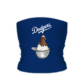 Los Angeles Dodgers Sundae Helmet Tube Top - Tiny Turnip