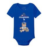 LA Dodgers World Series Teddy Short Sleeve Snapper