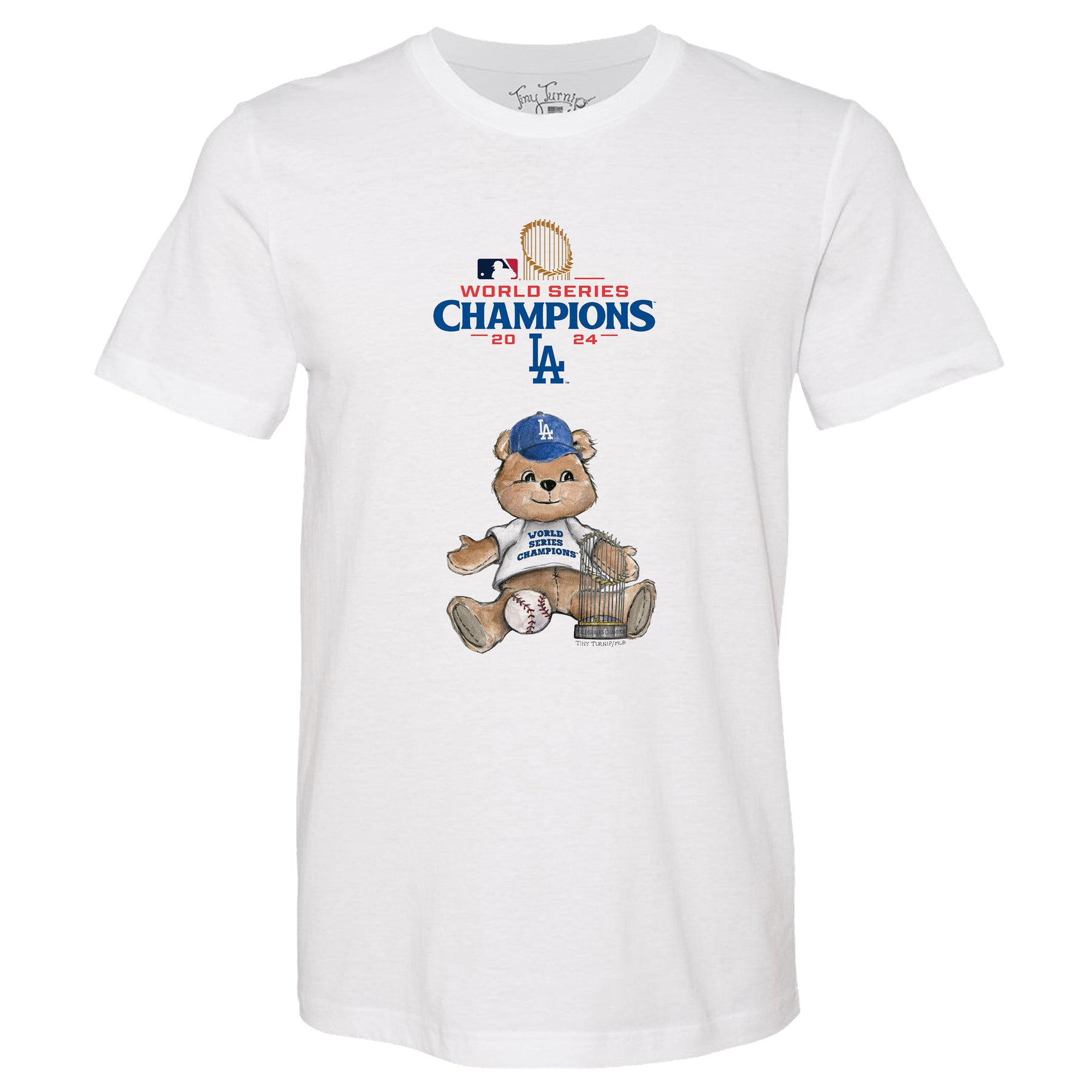 LA Dodgers World Series Teddy Tee Shirt