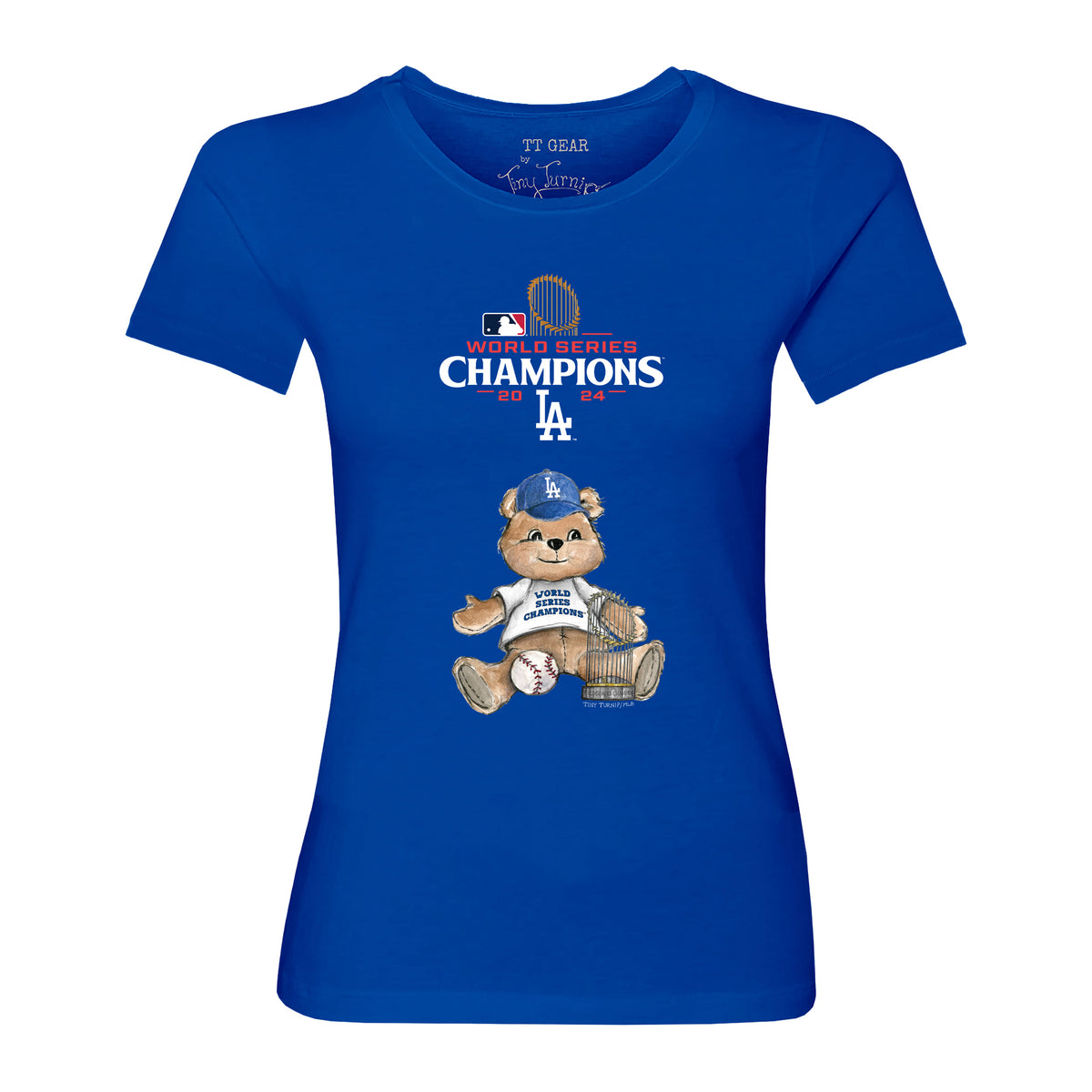 LA Dodgers World Series Teddy Tee Shirt