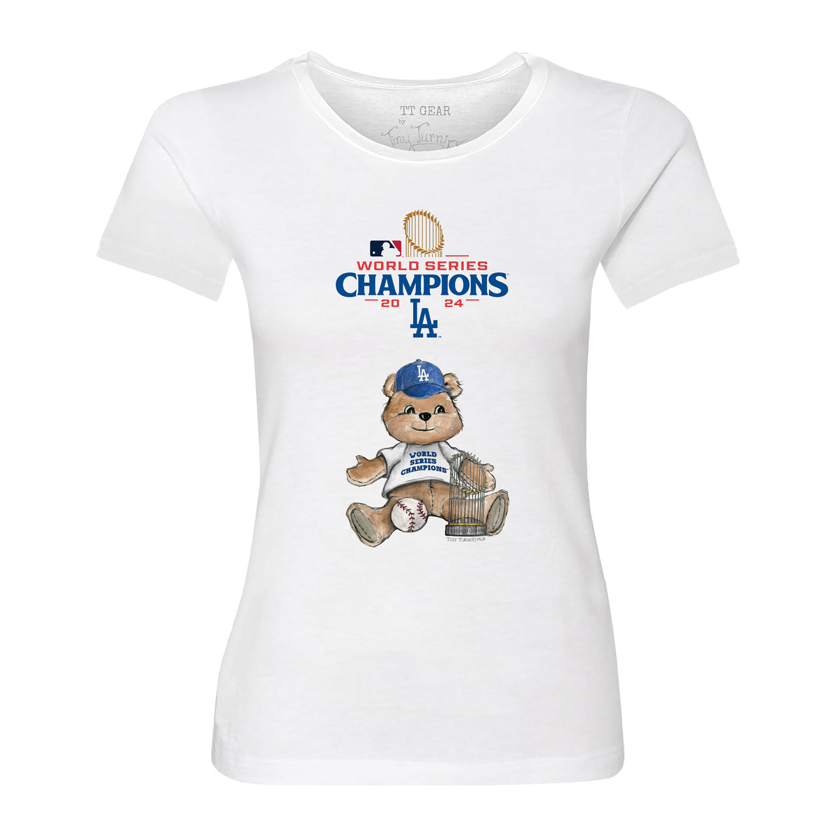 LA Dodgers World Series Teddy Tee Shirt