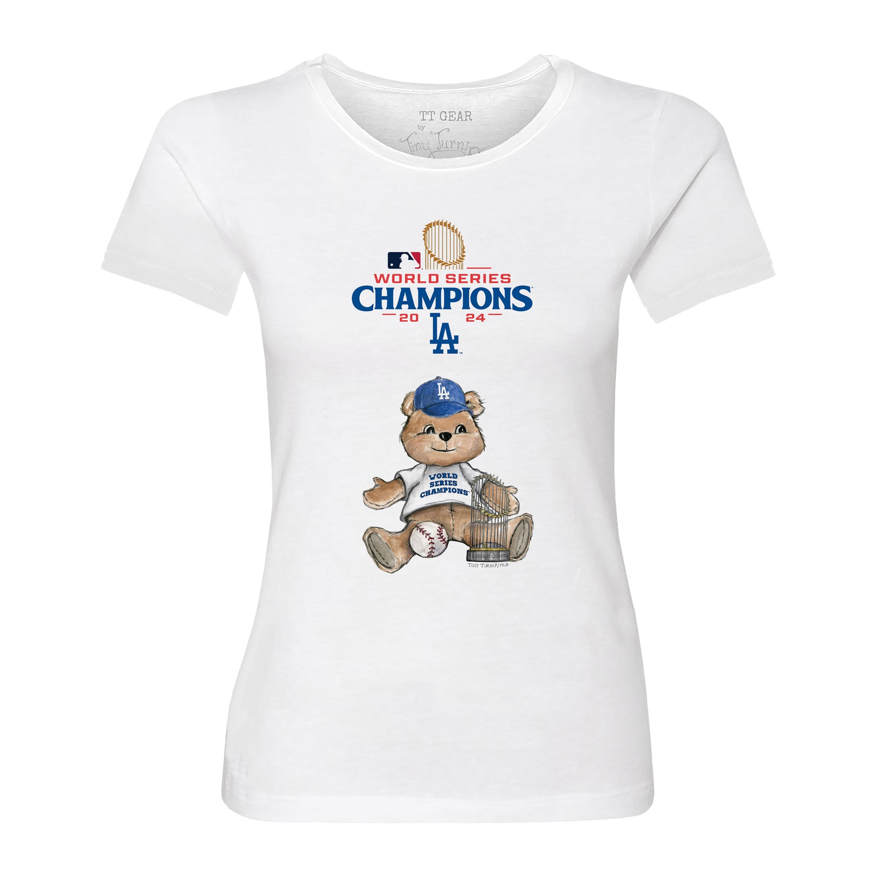 LA Dodgers World Series Teddy Tee Shirt