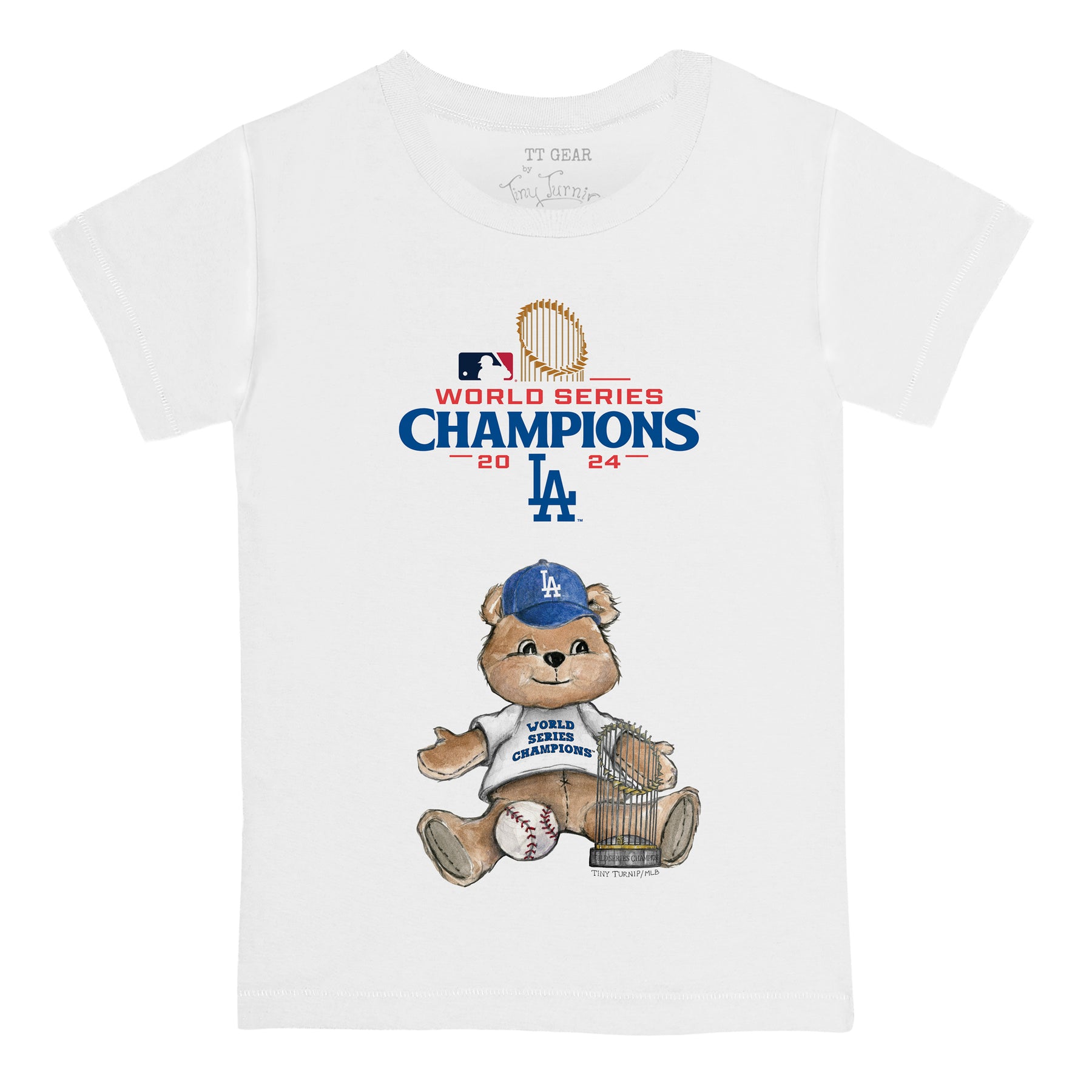 LA Dodgers World Series Teddy Tee Shirt