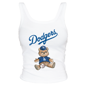 Los Angeles Dodgers Teddy Ribbed Tank