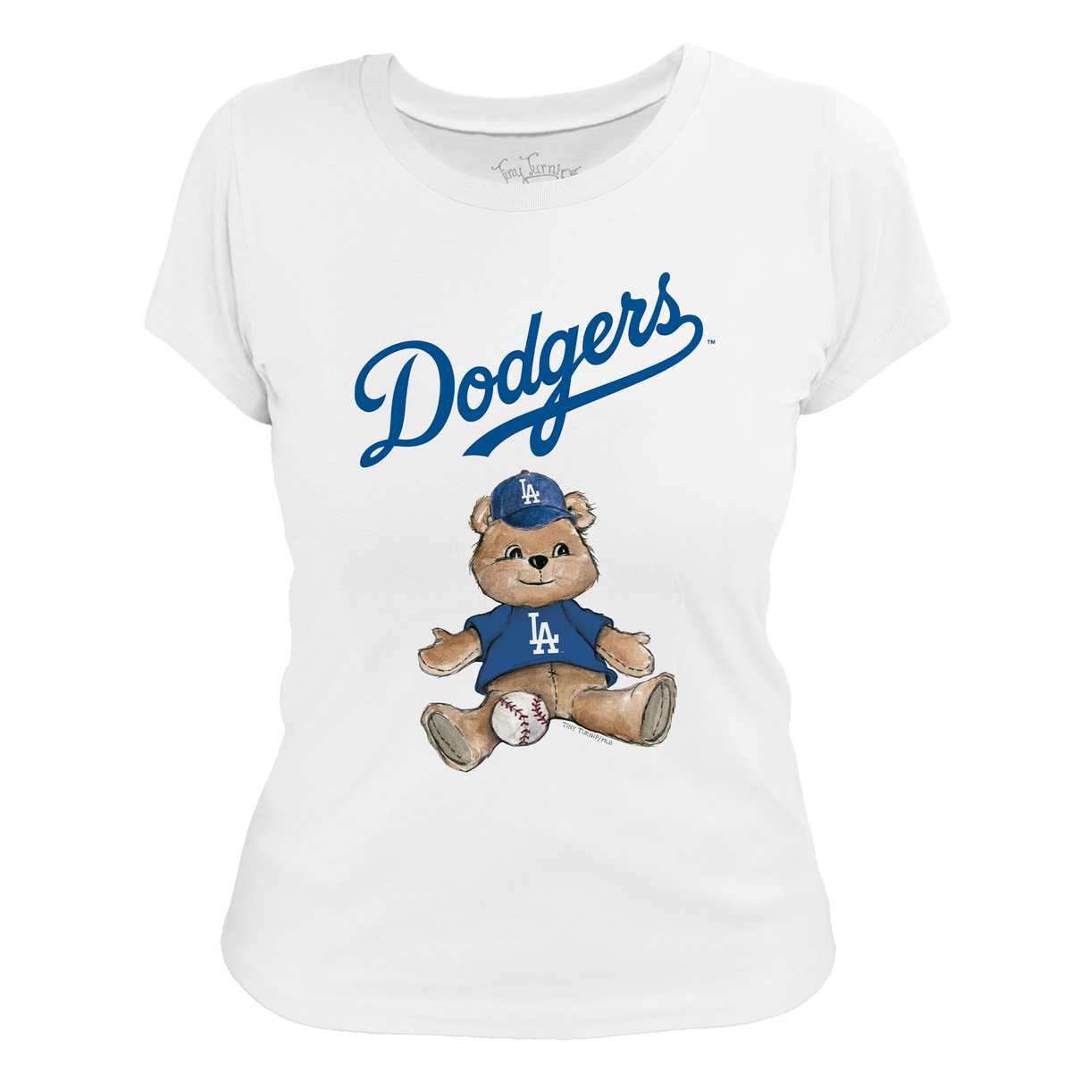 Los Angeles Dodgers Boy Teddy Women's Tee Shirt