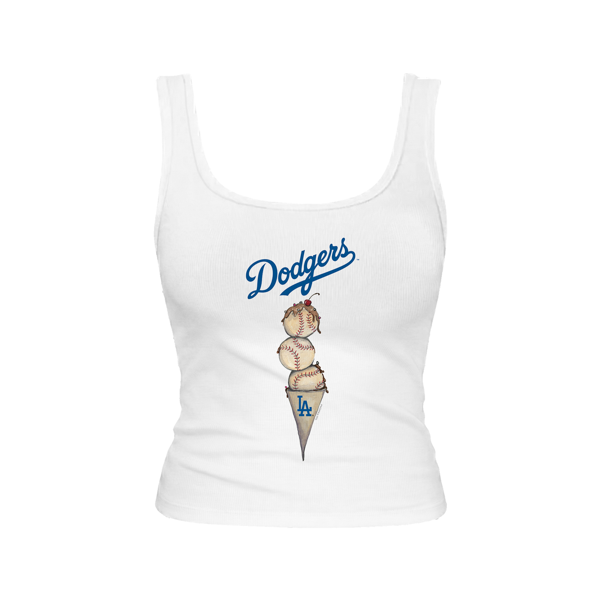 Los Angeles Dodgers Triple Scoop Emmy Tank