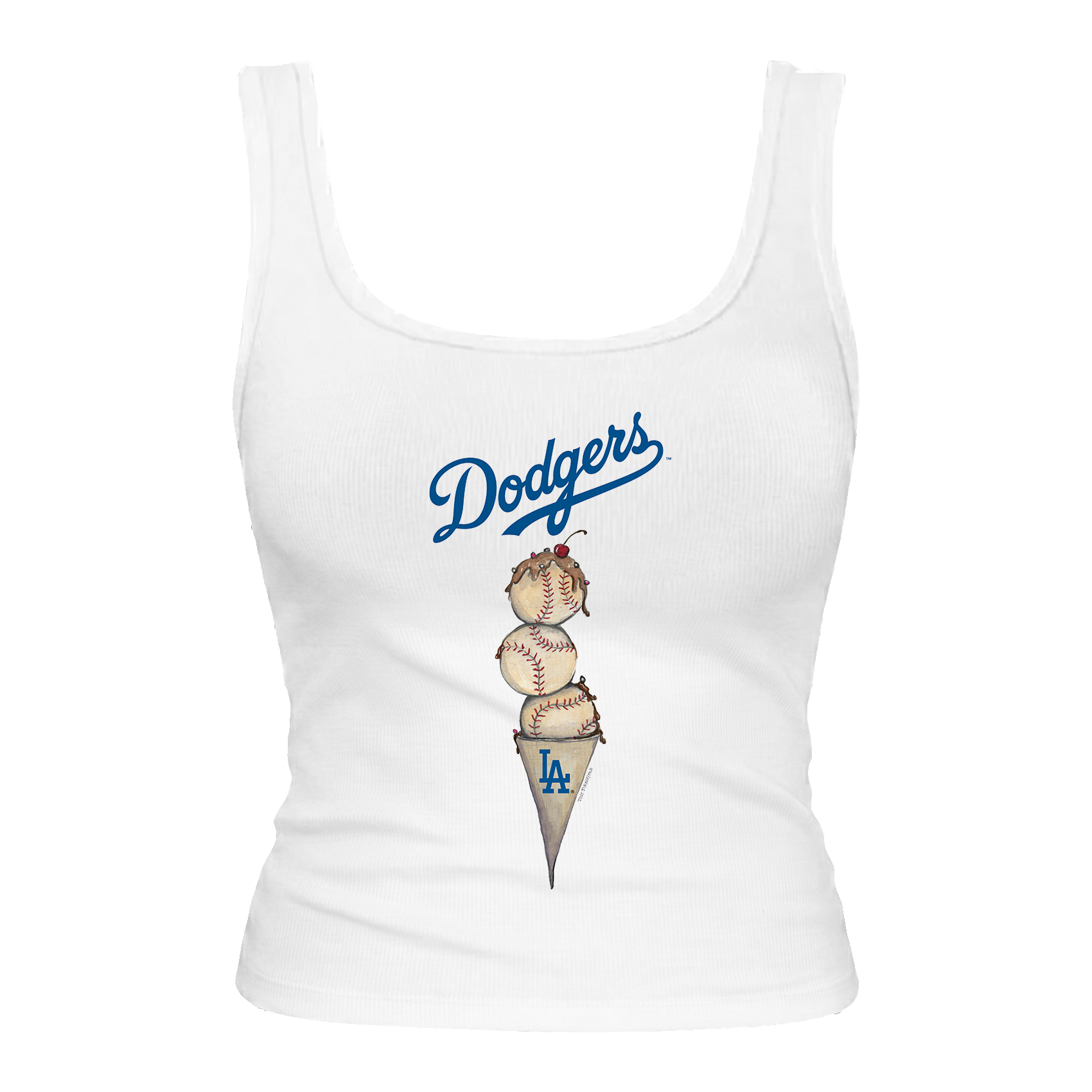 Los Angeles Dodgers Triple Scoop Emmy Tank