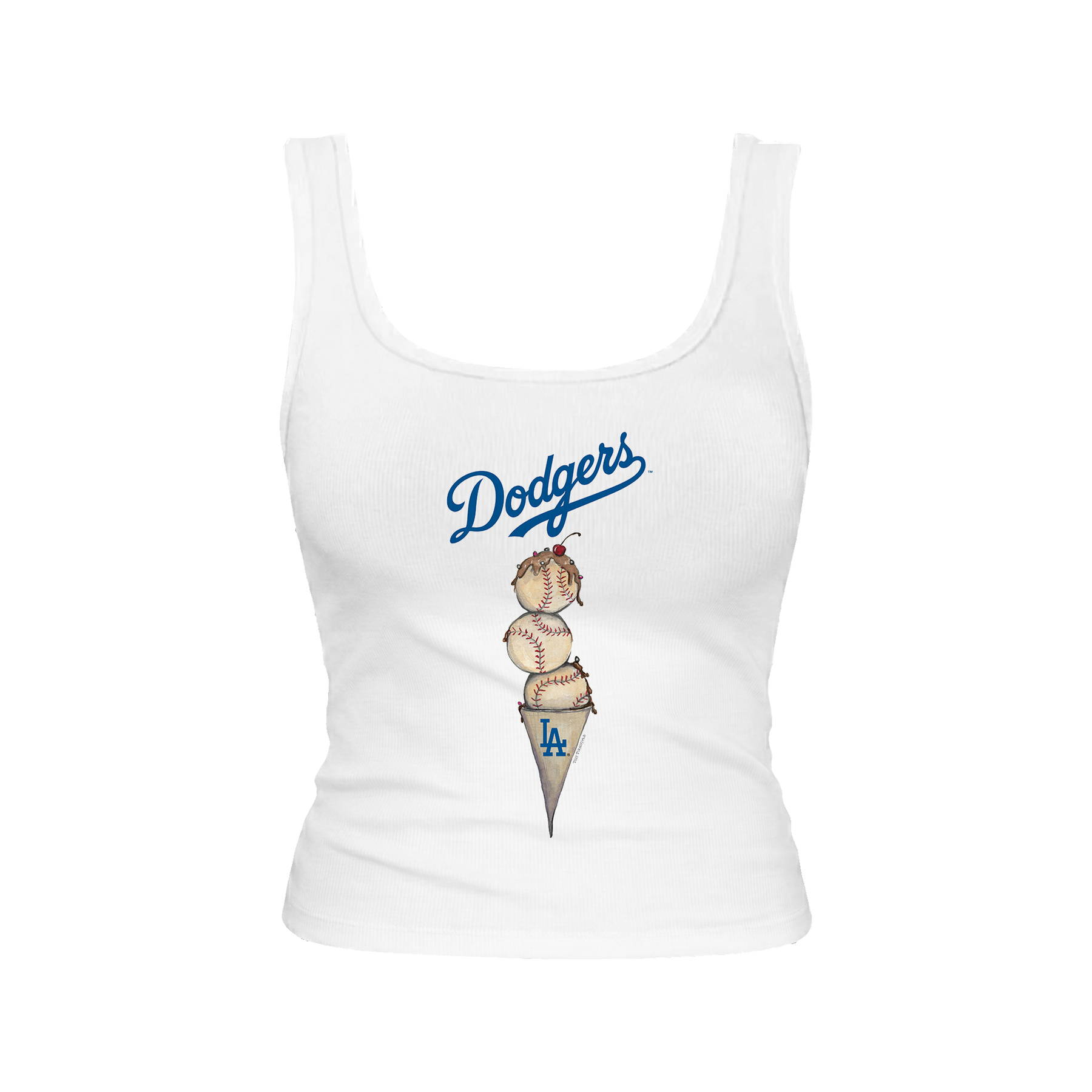 Los Angeles Dodgers Triple Scoop Emmy Tank